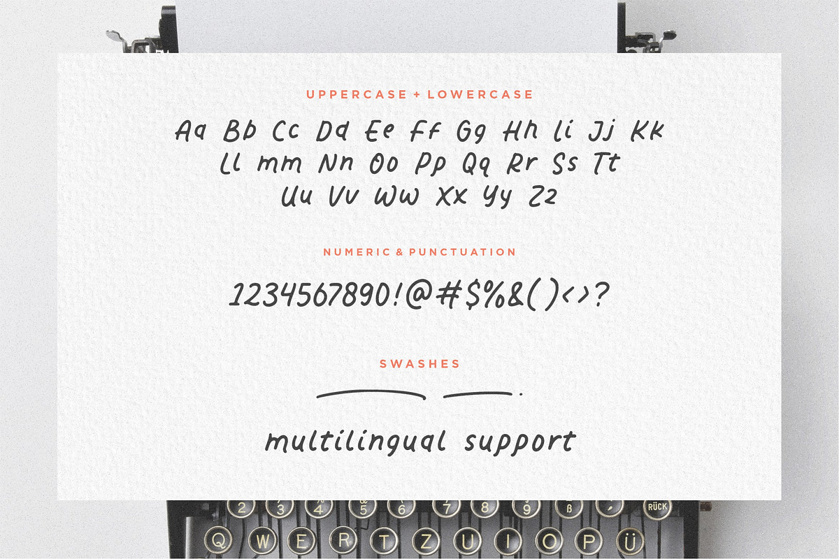 Bestfriend - Friendly Quotable Font, a Script Font by Letterative Studio (Photo 6 of 6)