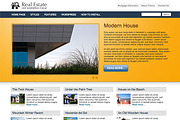 Hot Real Estate, a WordPress Template by hot-themes (Thumbnail 1 of 5)