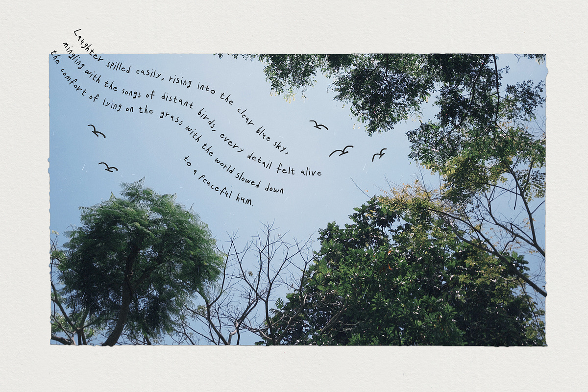 Lucky September Handwritten Font, a Handwritten Font by Perplexitics (Photo 4 of 13)