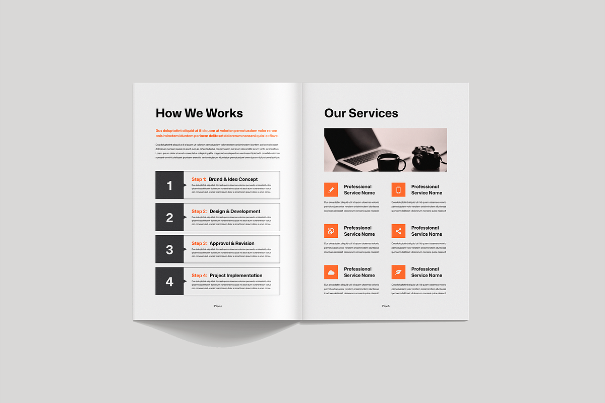 Business Proposal, a Brochure Template by Leaflove (Photo 3 of 10)