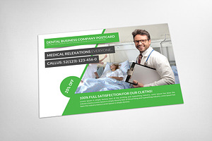 Medical Doctors Postcard Psd