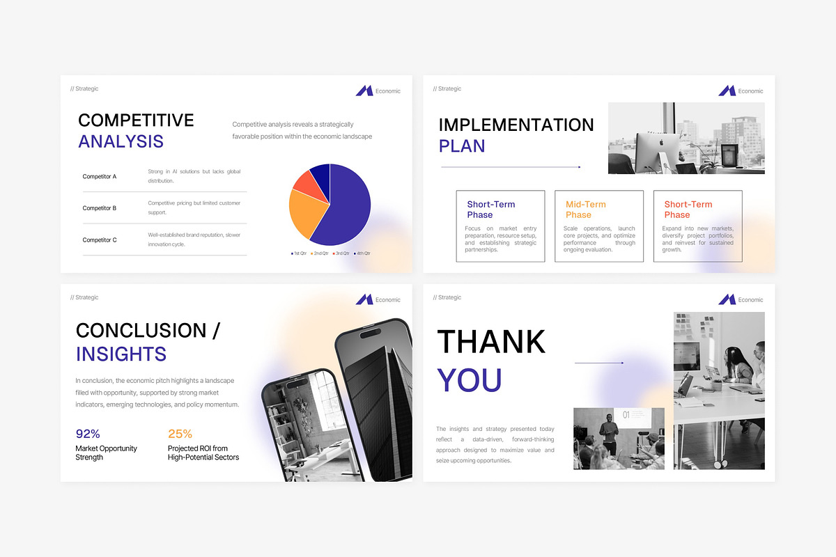 Economy Pitch Powerpoint Template, a Presentation Template by Eklip Studio (Photo 5 of 6)