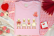 Funny Valentine Goose Png, an Illustration by Canvas Craft (Thumbnail 6 of 7)