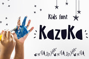 KazuKa Kids Font, a Script Font by KAZUKA (Thumbnail 1 of 5)