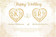 Amoura - Floral Monogram Font, a Symbol Font by AnningArts (Thumbnail 2 of 7)