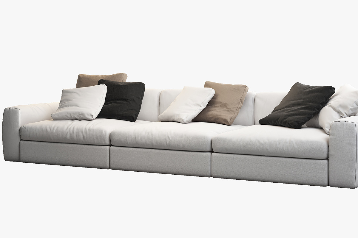 Dune sofas 3d model, a Furniture 3D Model by 3dmitruk (Photo 6 of 11)