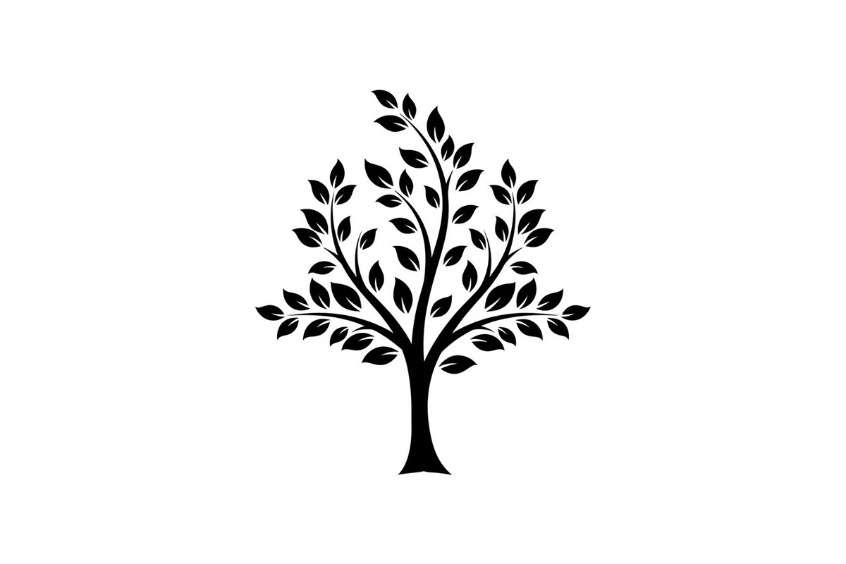 Tree Silhouette Vector Bundle, an Illustration by musafir_fashion (Photo 49 of 51)