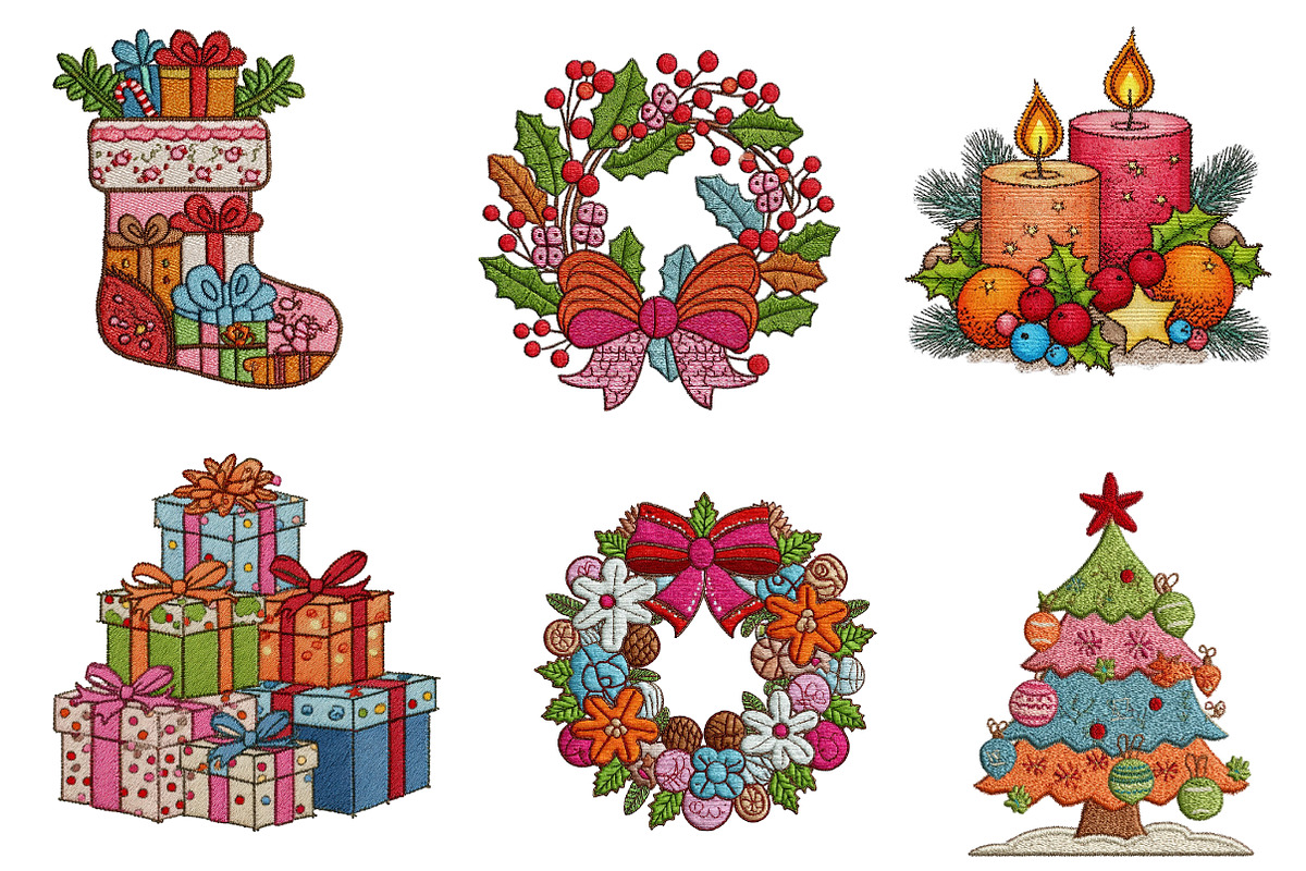 sweet christmas clipart, an Illustration by CreationArt (Photo 5 of 7)