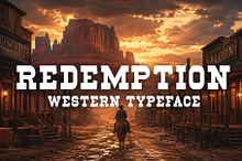 Redemption - Wild West Typeface