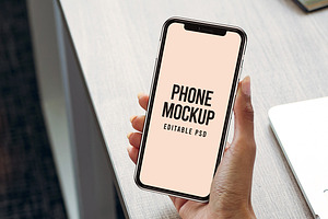 Phone Screen Mockup