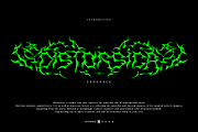 Distorsica, a Blackletter Font by Yktypstd (Thumbnail 1 of 10)