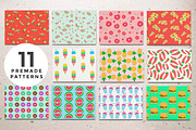 Food lover design kit, a Food Illustration by Andrea De Oliveira (Thumbnail 2 of 7)