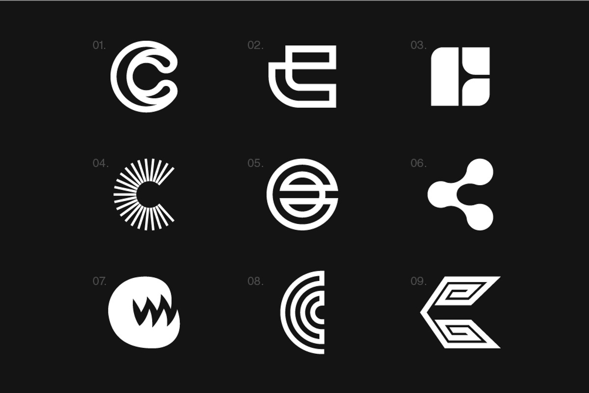 C Letter Logo Lettermark Type Letter, a Branding & Logo Template by Template Dealer