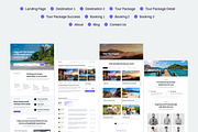 Venture - Travel Agent Website, a Landing Page Template by CreativeUI (Thumbnail 2 of 6)