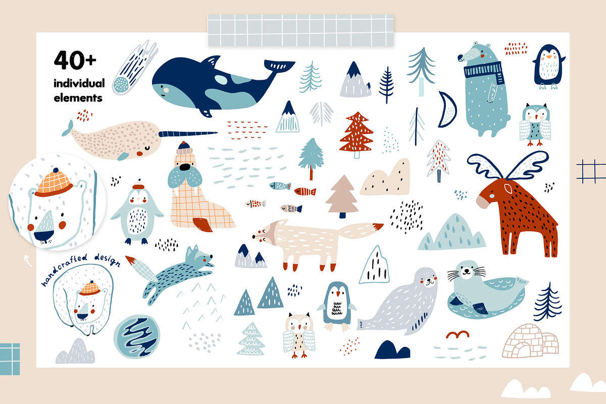 Nordic. Graphic collection, a Pattern Graphic by solmariart (Photo 10 of 11)