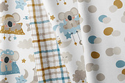 Sleepy Koalas – Seamless Patterns, a Pattern Graphic by PROTEA Watercolor Studio (Thumbnail 3 of 8)