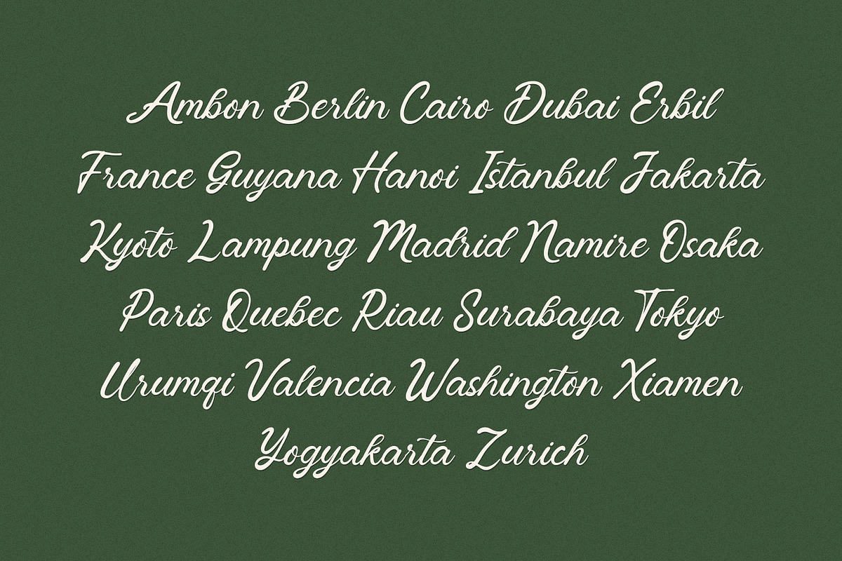 Vintagen Monstera - Handwritten Font, a Handwritten Font by Variatype (Photo 3 of 7)