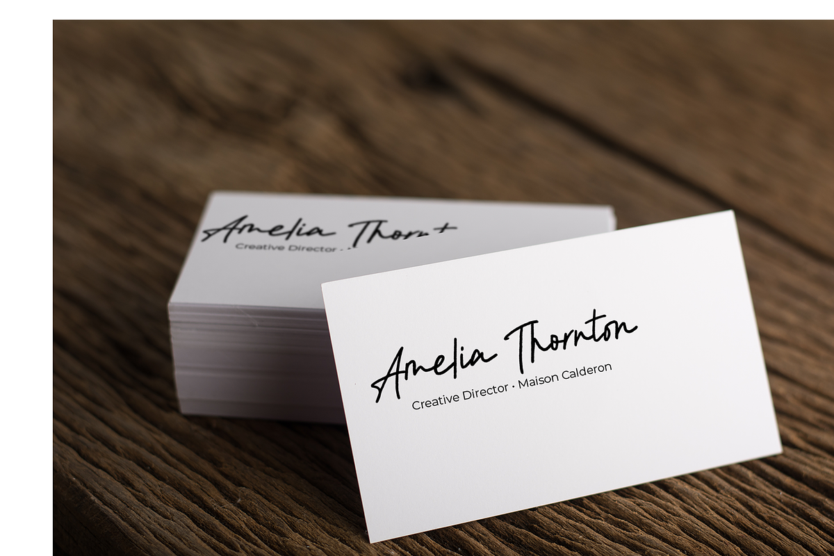 Monthine – A Modern Handwritten Scri, a Script Font by MJB Letters (Photo 7 of 10)