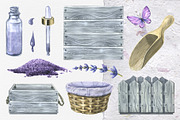 Lavender Spa Watercolor Set, an Illustration by NATASHA CHU (Thumbnail 3 of 19)