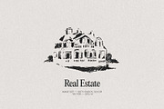 Illustrations of mansions, an Object Illustration by TheMountBirdStudio (Thumbnail 4 of 7)