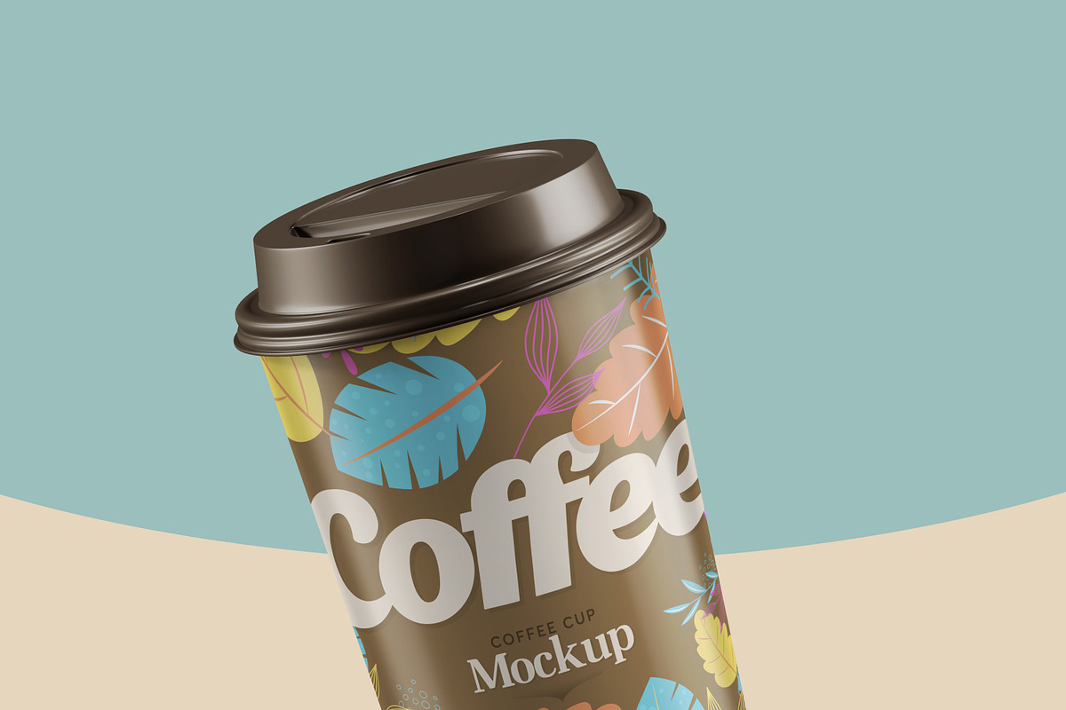 Realistic Coffee Cup Mock-up, a Print Template by Propex (Photo 17 of 24)