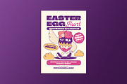 Quirky Easter Egg Hunt Flyer, a Flyer Template by Aiyari Graphic (Thumbnail 1 of 3)