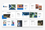 Blue Modern Pickleball Presentation, a Presentation Template by Eklip Studio (Thumbnail 2 of 5)