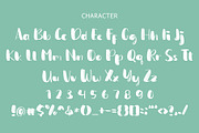 Lompi Bold Brush Display Font, a Sans Serif Font by Giant Design (Thumbnail 10 of 10)