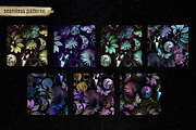 Mysterious forest, a Pattern Graphic by emeraldthue (Thumbnail 5 of 7)