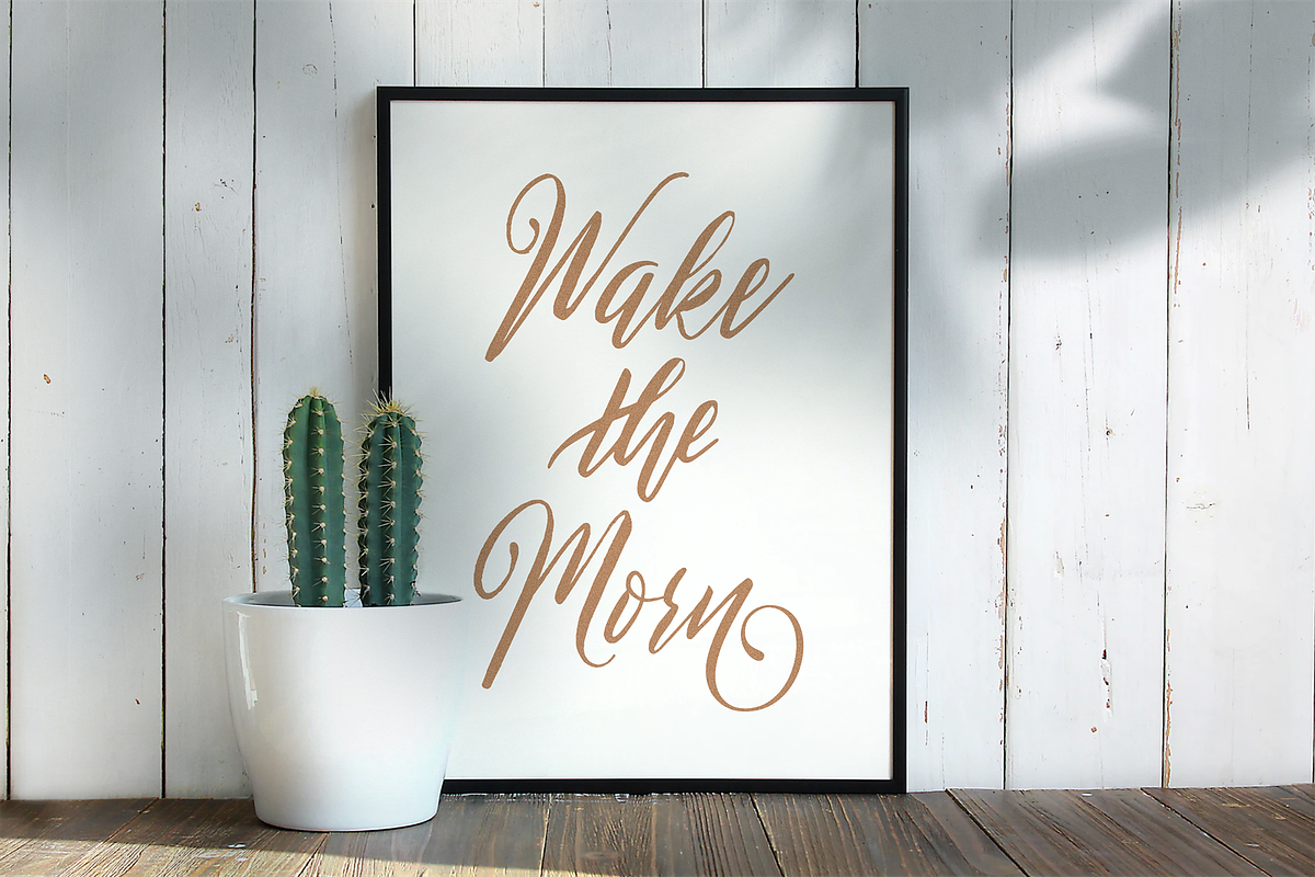 Moltress - Handwritten font, a Script Font by Creative Zeune (Photo 7 of 9)