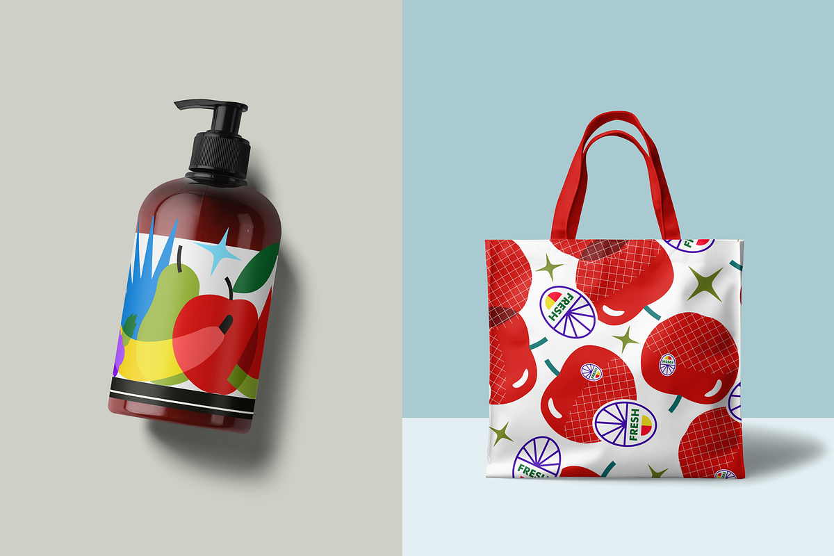 Fruits Illustrations & Patterns, a Food Illustration by tifftuff (Photo 6 of 6)