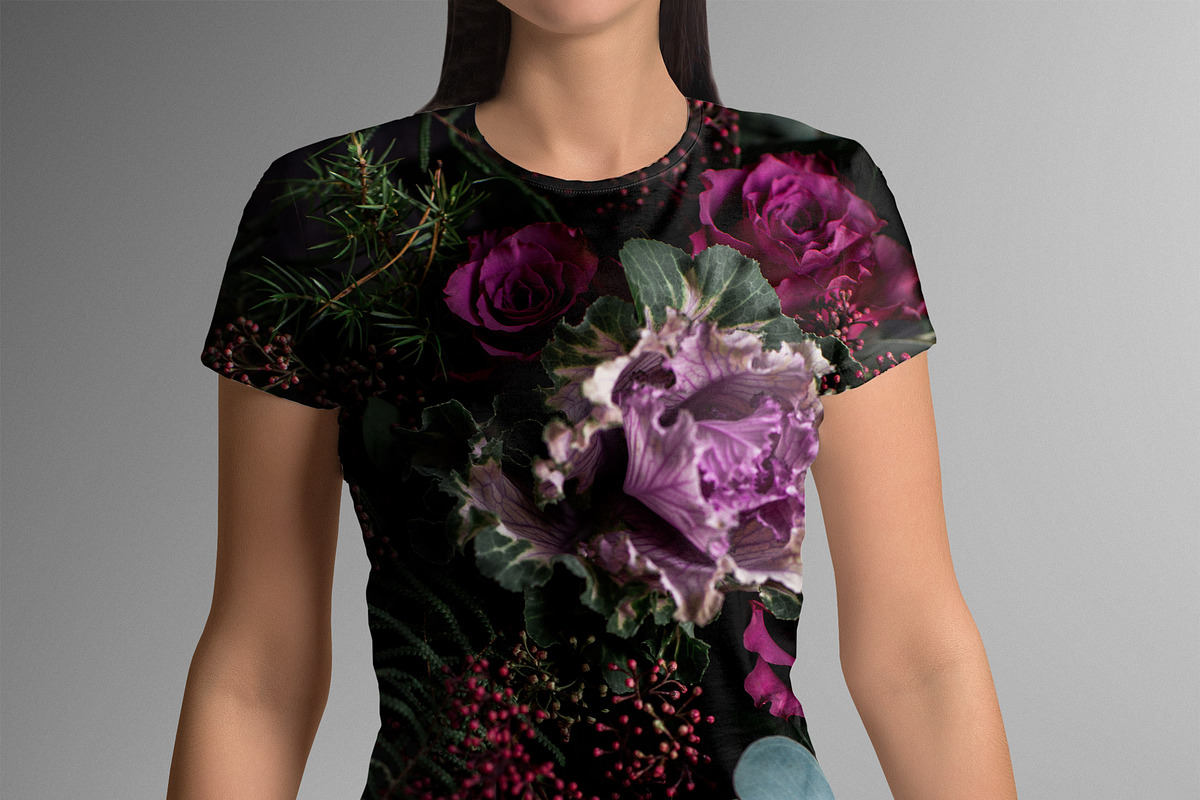 Moody autumn floral stock photos - 6, a Books & Magazine Mockup by Nellaino (Photo 2 of 3)