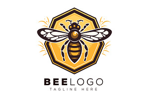 Bee Logo, a Branding & Logo Template by Esrastion