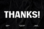 Hotaqe - Bold Sans Display Typeface, a Sans Serif Font by QR Design Studio (Thumbnail 16 of 16)