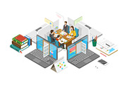 Hybrid Work Set 01, a Work Illustration by AndriiStore (Thumbnail 11 of 11)
