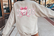 Pink Coquette New Year 2026 Png, an Illustration by SinaCreation (Thumbnail 6 of 10)