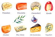 Wine and winery products watercolor, a Food Illustration by Vikeriya (Thumbnail 2 of 8)