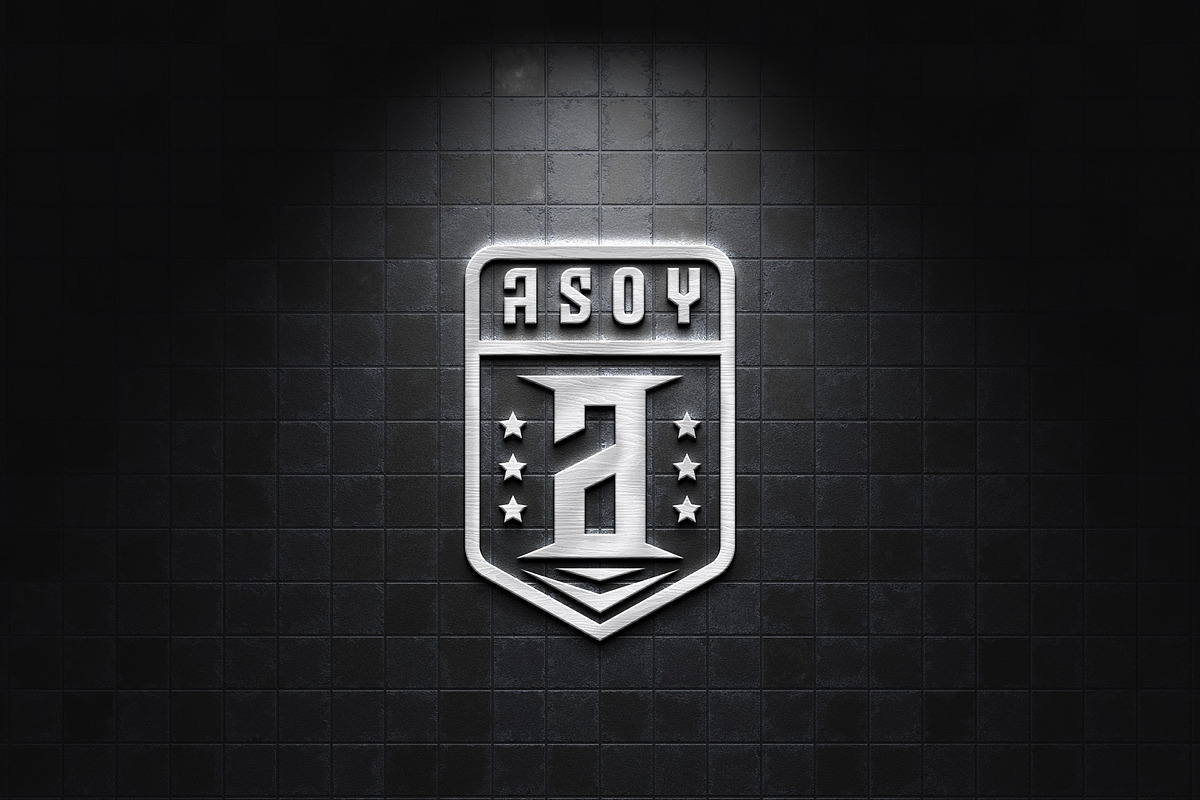 Shiny Logo On Wall Mockup, a Mockup by WudelMbois Studio (Photo 3 of 3)