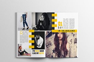 Linda Fashion Megazine Template