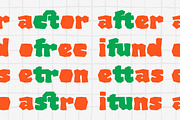 Flinto Cave - Bold Paper Cutout Game, a Font by Typia Nesia (Thumbnail 6 of 13)