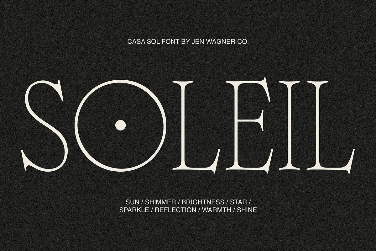 Casa Sol | Sharp Display Serif, a Serif Font by Jen Wagner Co (Photo 3 of 10)