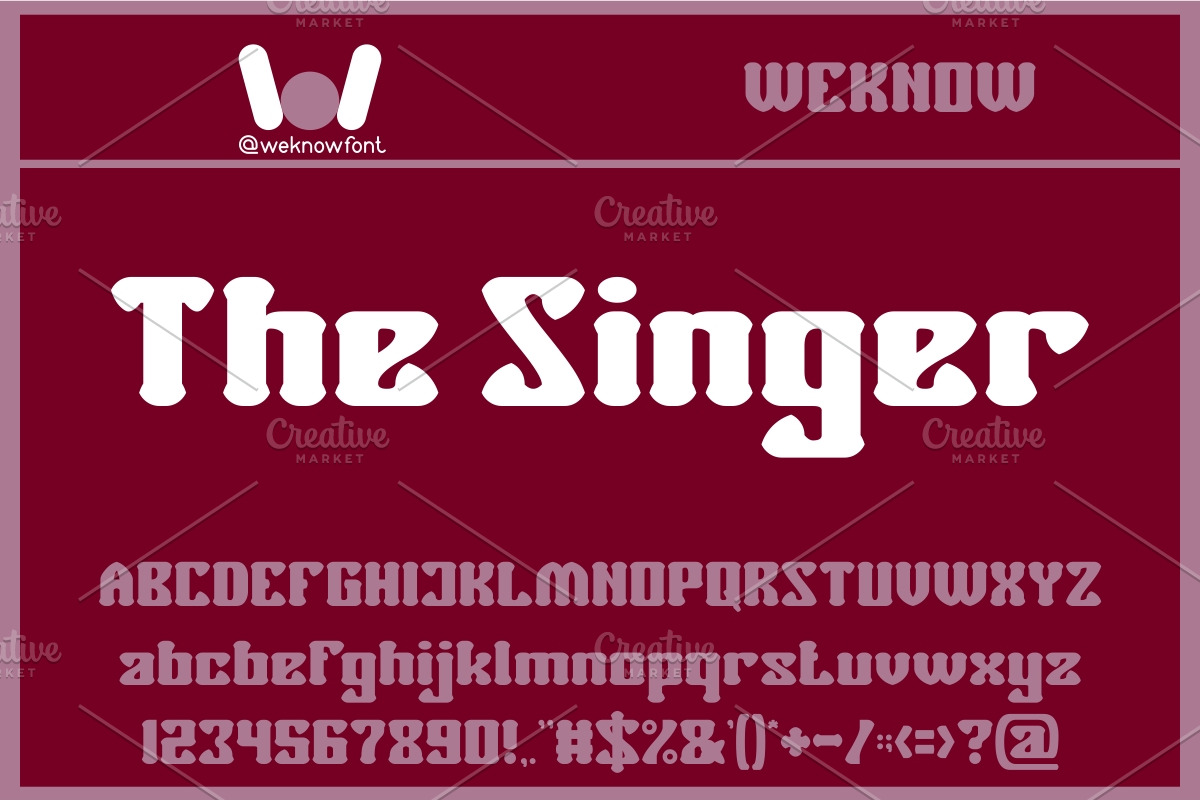 Chocolate Milk font, a Font by weknow (Photo 3 of 5)