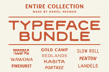 Typeface Bundle | Font Collection