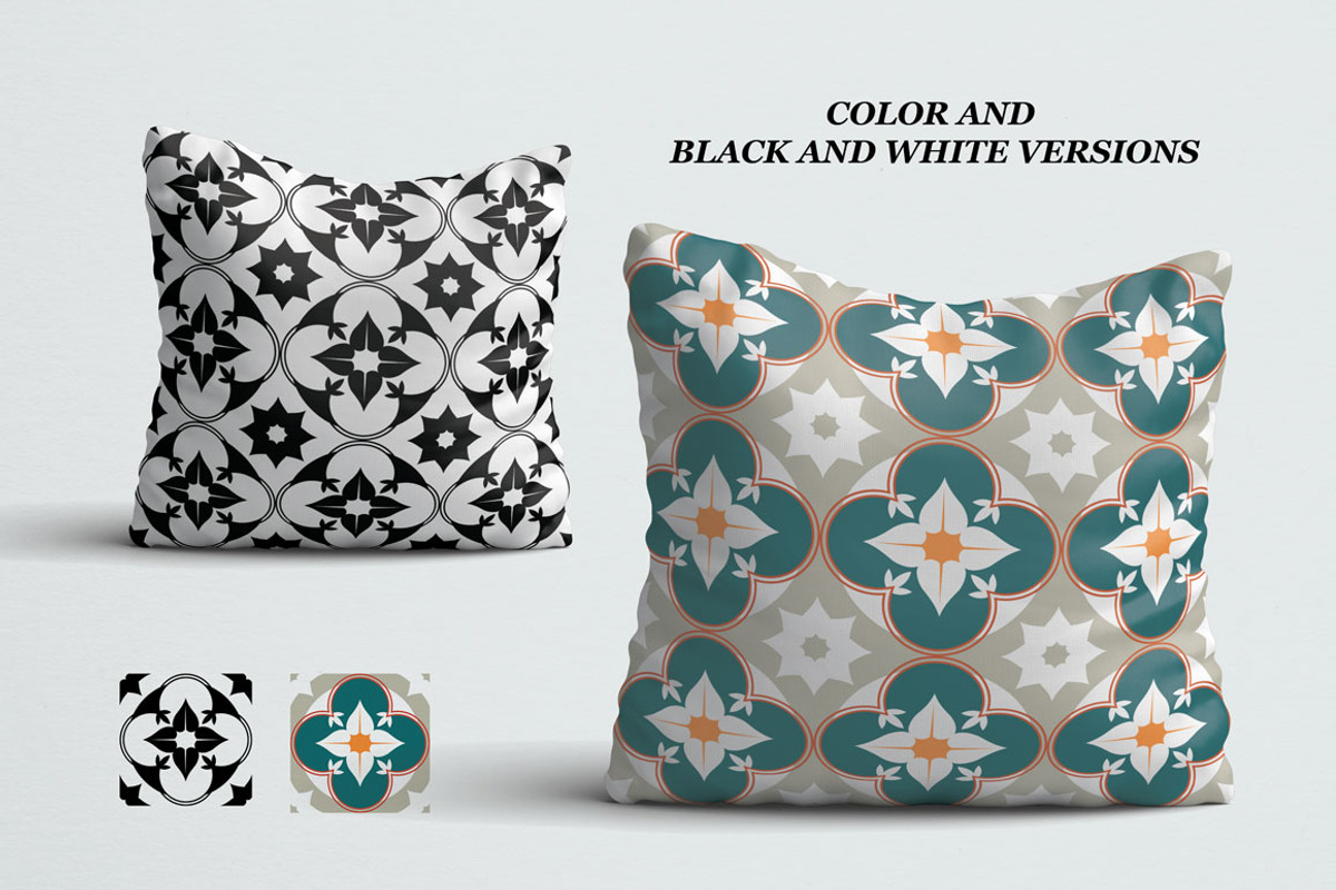 Moroccan style patterns, a Pattern Graphic by ItsDianaDesign (Photo 3 of 6)