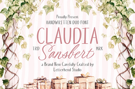 Claudia Sansbert Wedding Handwritten
