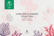 Coral Reef and Seaweed Collection, an Object Graphic by so.called.masha (Thumbnail 1 of 11)