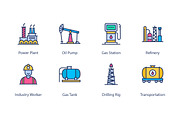 32 Oil Industry Icons, an Outline Icon by vectorstank (Thumbnail 3 of 6)