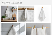 Waffle Kitchen Towels Mockups, a Product Mockup by mock-ups (Thumbnail 2 of 15)