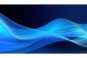 geometric abstract blue waves, a Background Photo by pikepicture