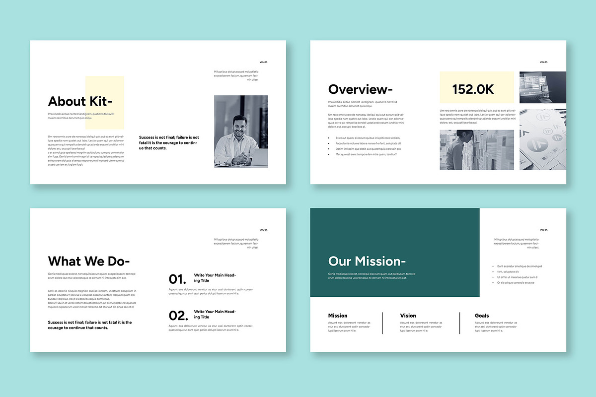 Media Kit Presentation Template, a Presentation Template by Mighty-Slide (Photo 3 of 6)